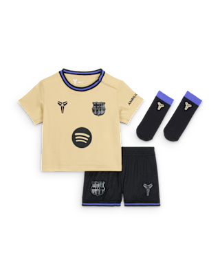 記念グッズ #3 FC Barcelona-Real Madrid FC Barcelona 2025/26 Stadium Away Baby/Toddler Kobe Soccer